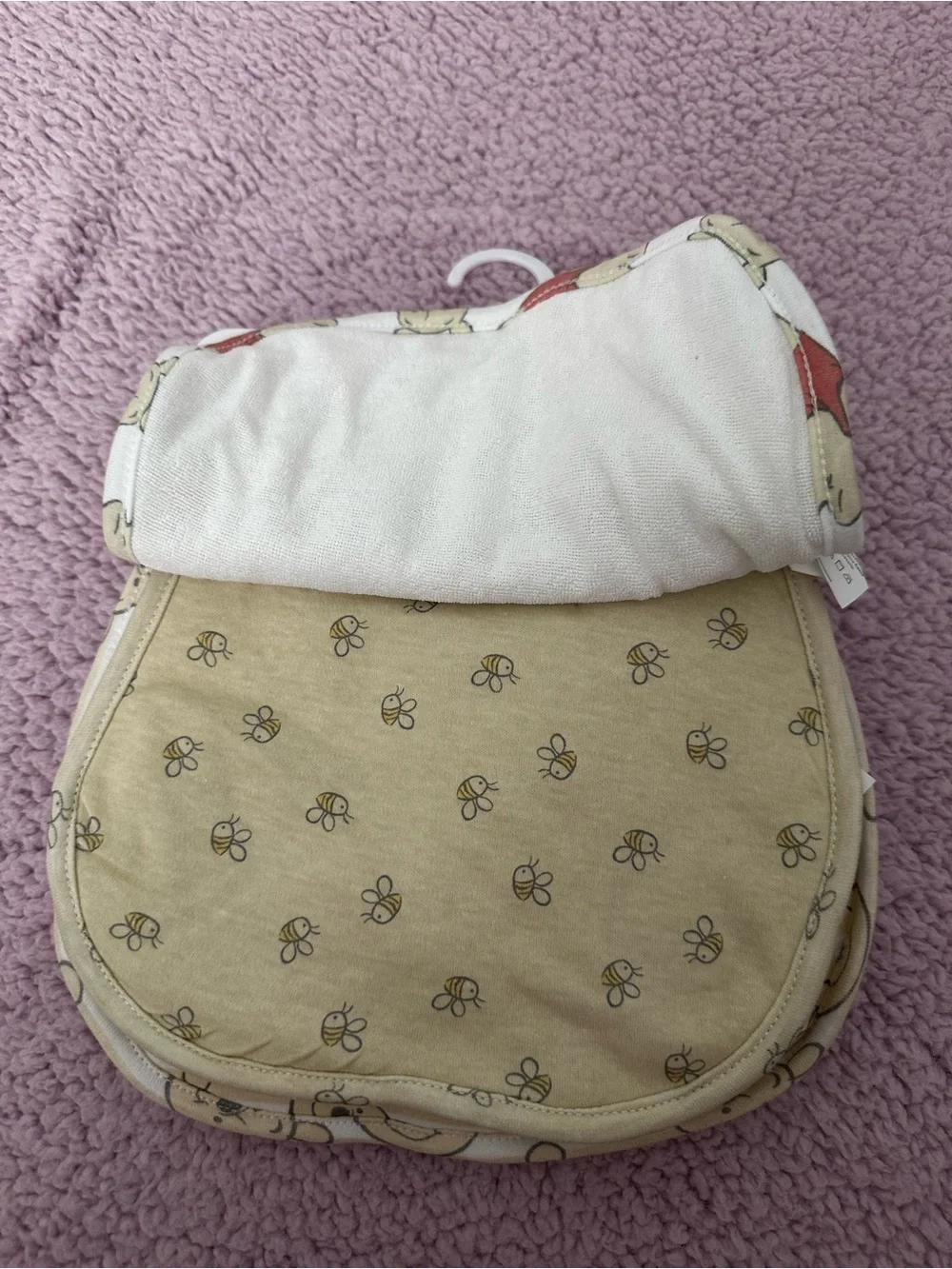 Disney Baby Winnie the Pooh Bibs - White, Red, Yellow
